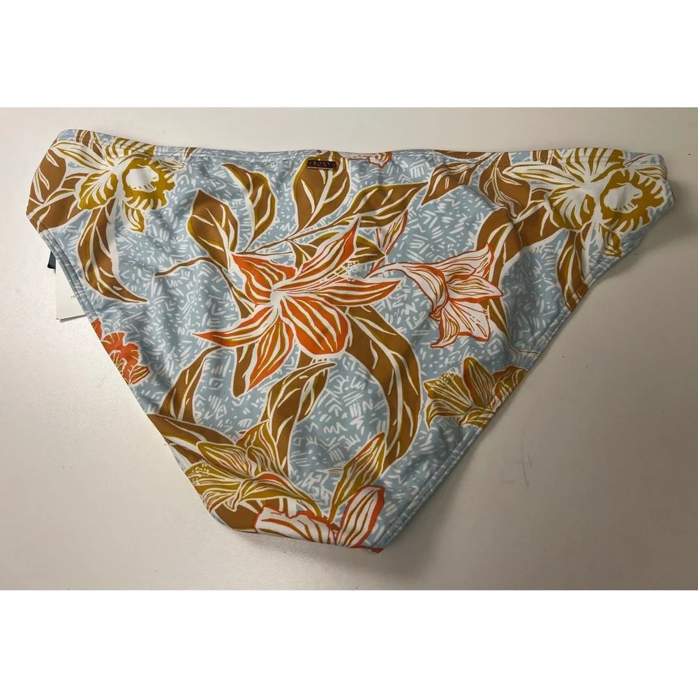 ROXY‎ Women's Island in the Sun Hipster Tropical Bikini Bottoms Sz XL  NWT